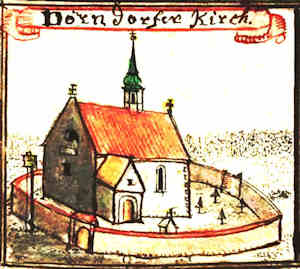 Drndorfer Kirch - Koci, widok oglny